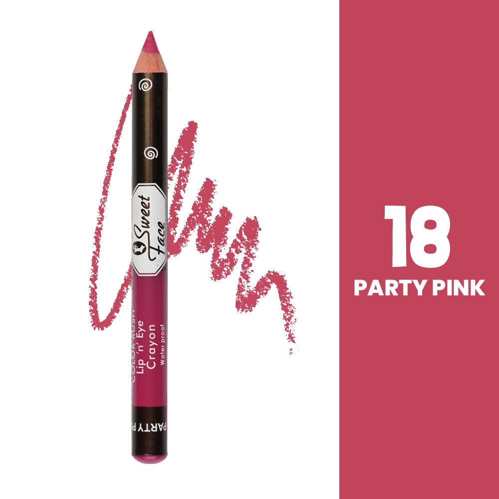 Jumbo Lip/Eye Crayon Pencil Jumbo Lip/Eye Crayon Pencil – Sweetface lip eye crayon 20
