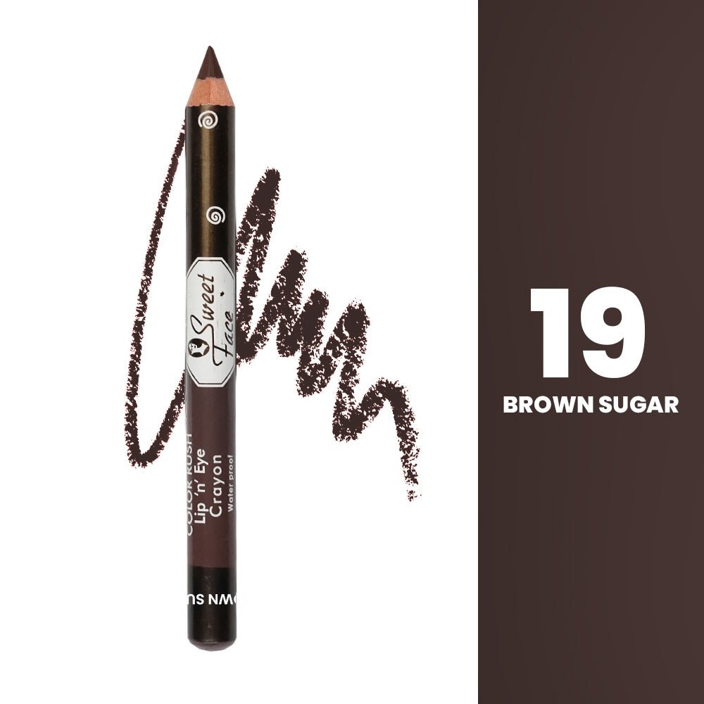 Jumbo Lip/Eye Crayon Pencil Jumbo Lip/Eye Crayon Pencil – Sweetface lip eye crayon 21