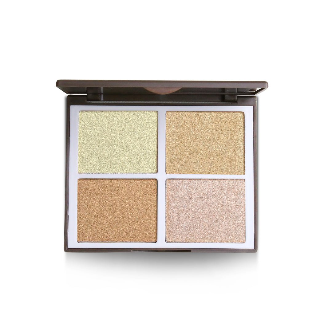 4 Color Highlighter Pallet 4 Color Highlighter Pallet – Sweetface highlighter palette 4