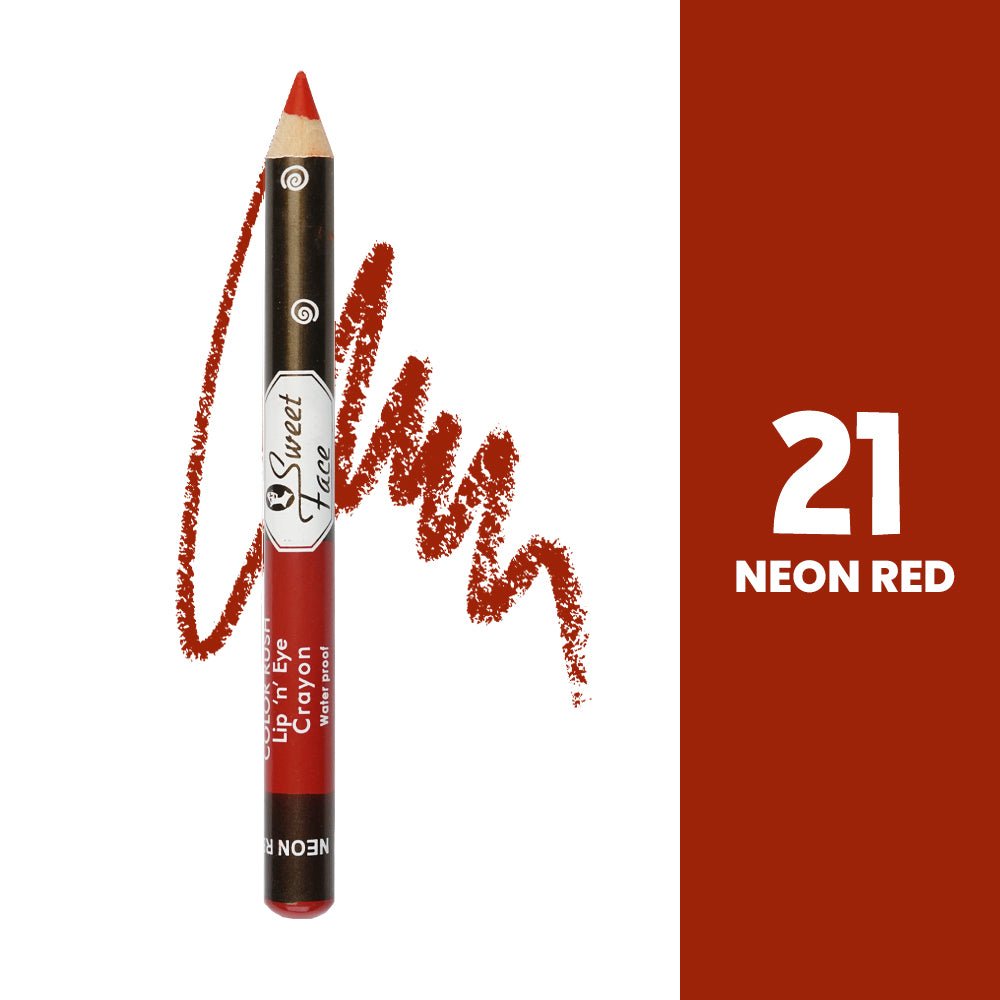 Jumbo Lip/Eye Crayon Pencil Jumbo Lip/Eye Crayon Pencil – Sweetface lip eye crayon 23