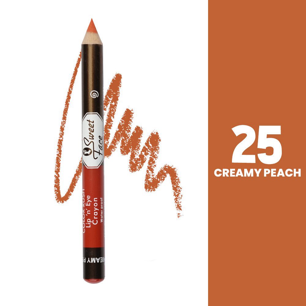 Jumbo Lip/Eye Crayon Pencil Jumbo Lip/Eye Crayon Pencil – Sweetface lip eye crayon 27