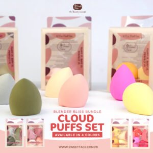 Cloud Puff Set 4PCS – Sweetface cloud puff set