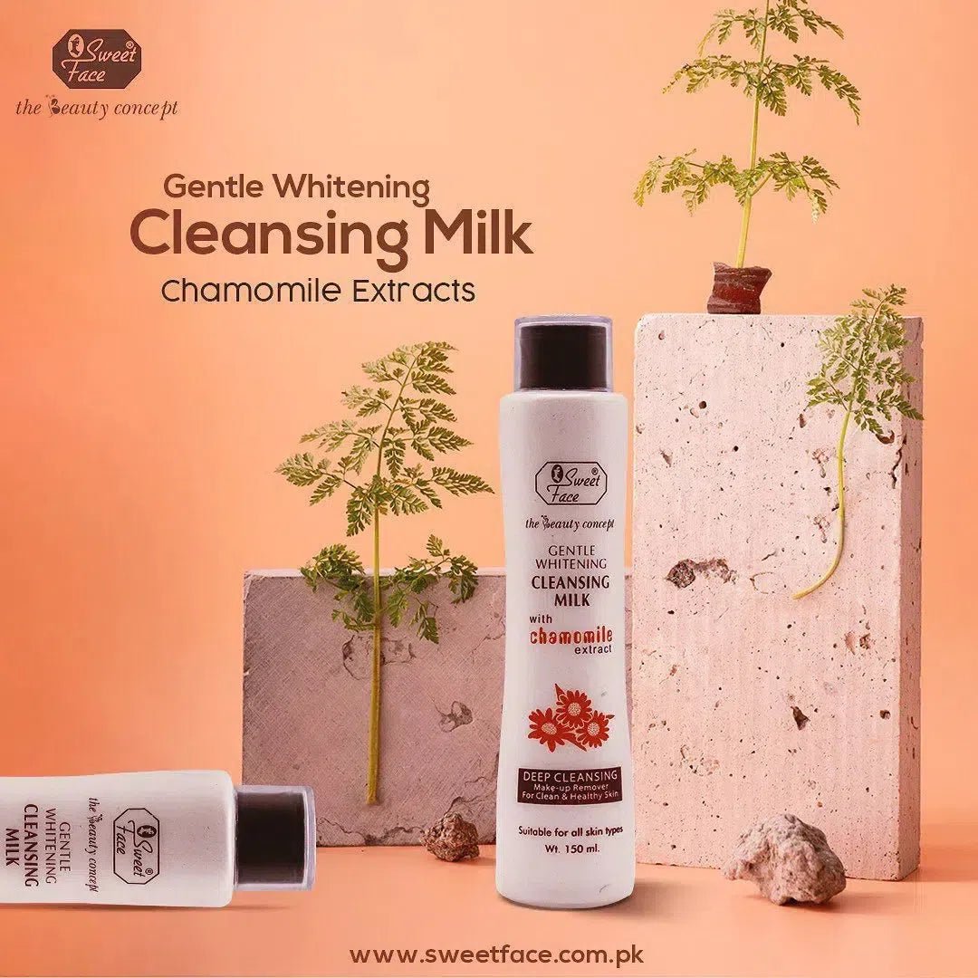 Gentle Whitening Cleansing Milk 150ml Gentle Whitening Cleansing Milk 150ml – Sweetface cleansing milk 2