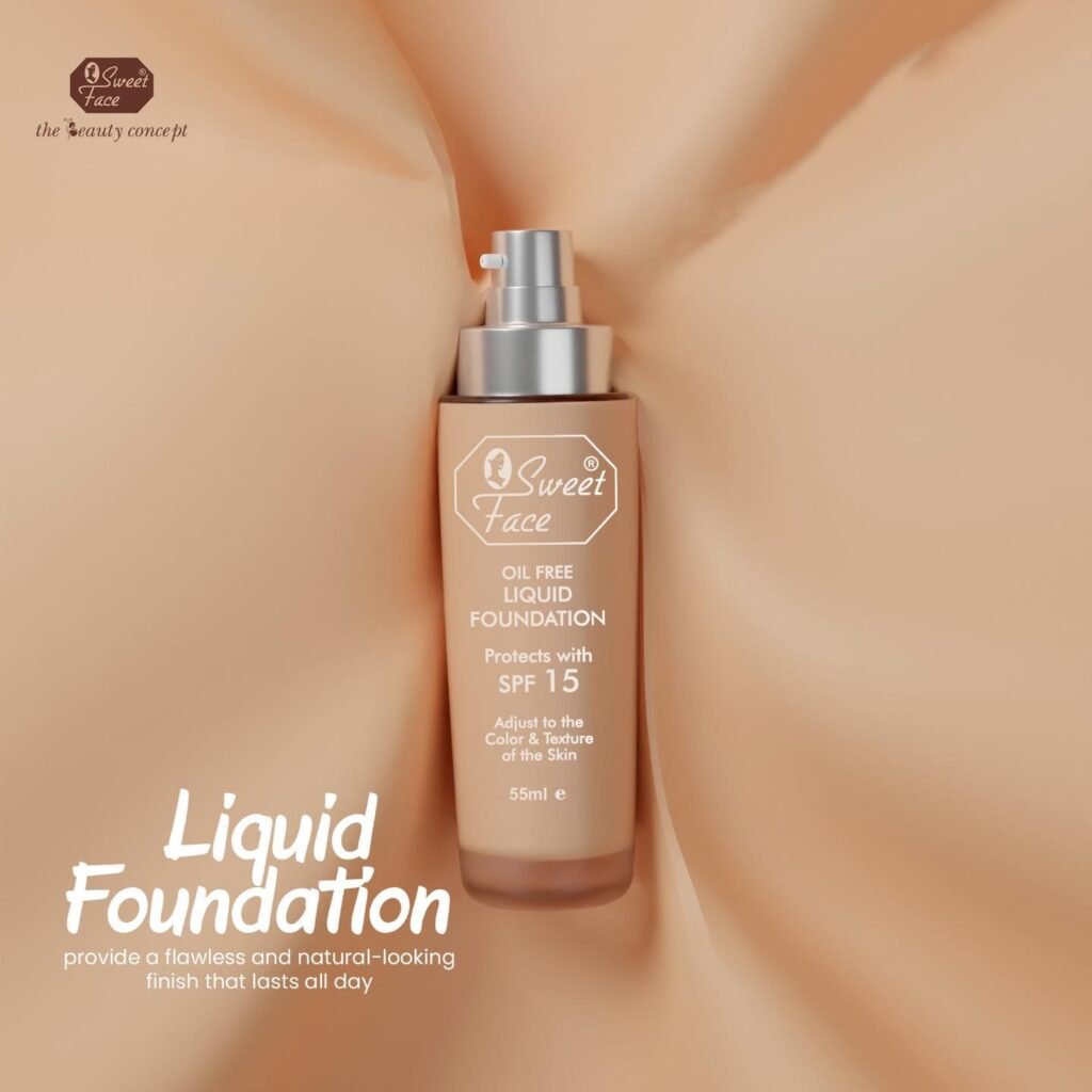 Oil Free Liquid Foundations – Sweetface oil free liquid foundation