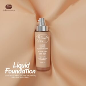 Oil Free Liquid Foundations – Sweetface oil free liquid foundation
