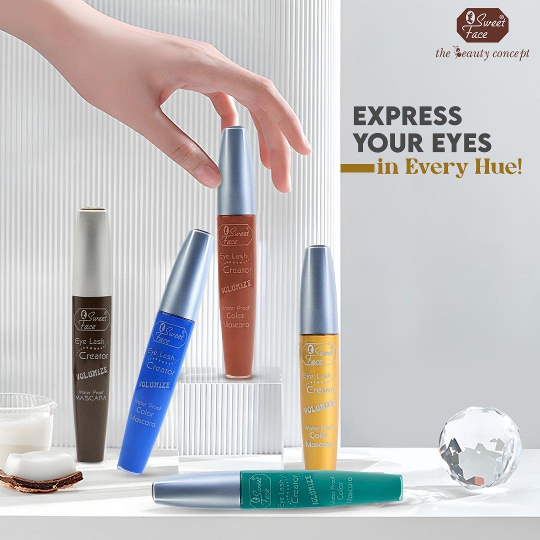 SweetFace Waterproof Color Mascara – Vibrant, Smudge-Proof Lash Mascara SweetFace Waterproof Color Mascara – Vibrant, Smudge-Proof Lash Mascara – Sweetface color mascara 3
