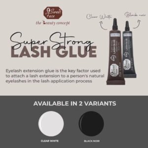 SweetFace Eyelash Adhesive – Latex-Free, Long-Lasting Lash Glue – Sweetface eyelash glue