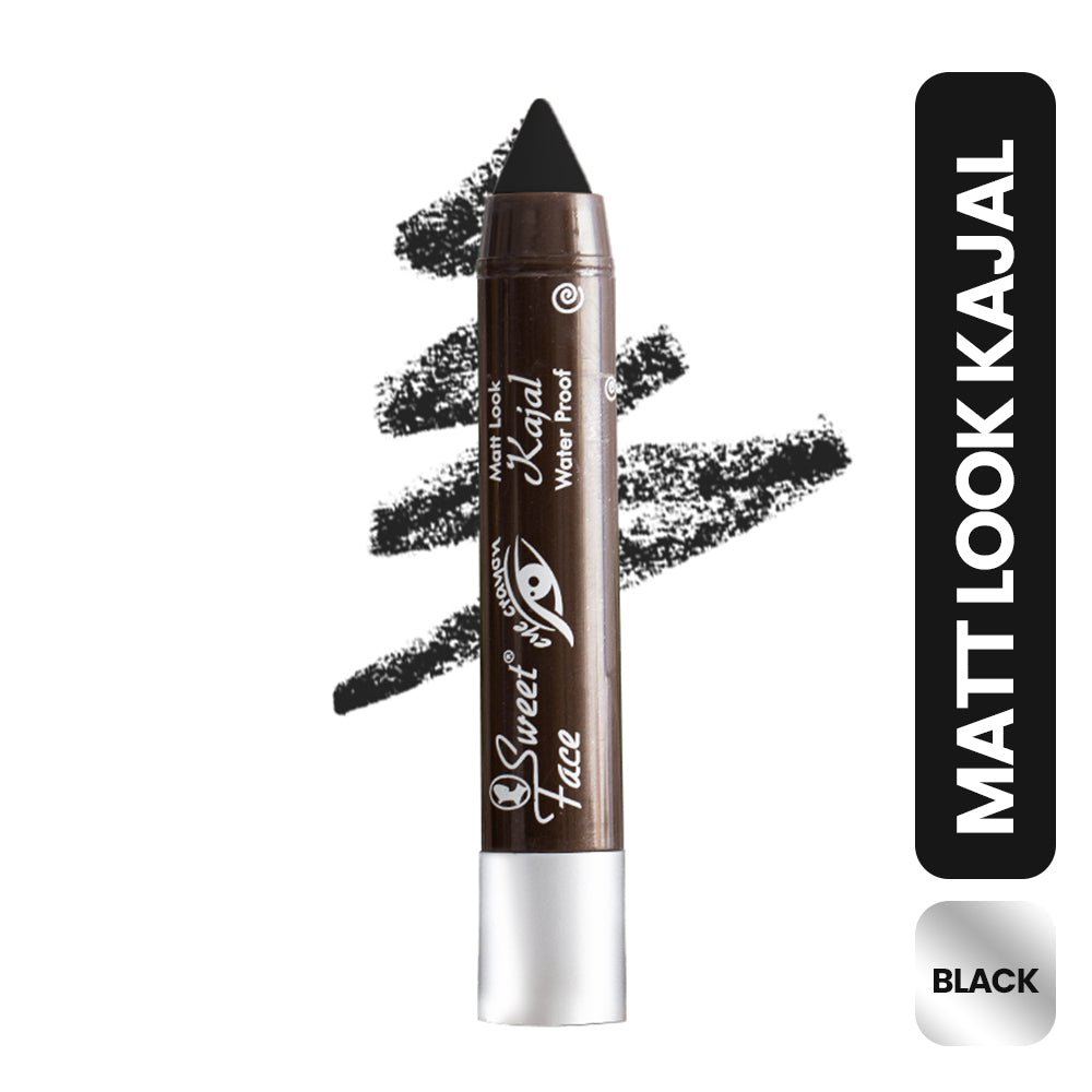 SweetFace Matte Kajal – Smudge Proof, Long-Lasting Eye Definition SweetFace Matte Kajal – Smudge Proof, Long-Lasting Eye Definition – Sweetface matte kajal 3