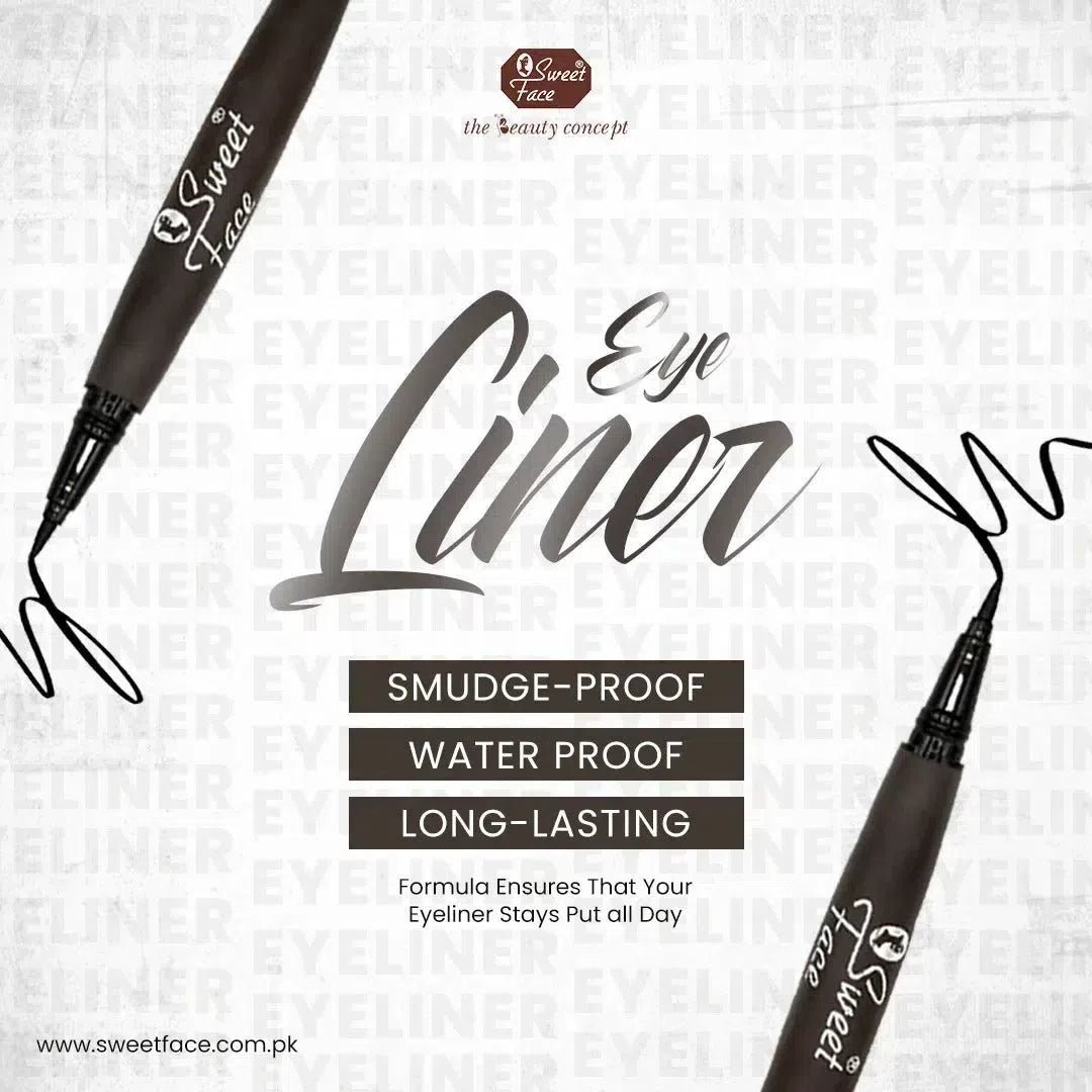 Liquid Pen Eyeliner - Waterproof Black Eyeliner Liquid Pen Eyeliner - Waterproof Black Eyeliner – Sweetface pen eyeliner 3