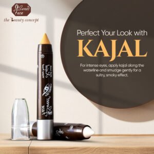Home SweetFace Matte Kajal – Smudge Proof, Long-Lasting Eye Definition – Sweetface matte kajal