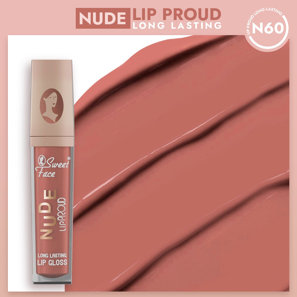 Nude Long Lasting Matte Lip Gloss Nude Long Lasting Matte Lip Gloss – Sweetface nude lip gloss 13