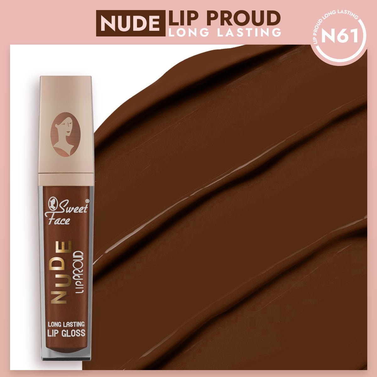 Nude Long Lasting Matte Lip Gloss Nude Long Lasting Matte Lip Gloss – Sweetface nude lip gloss 14