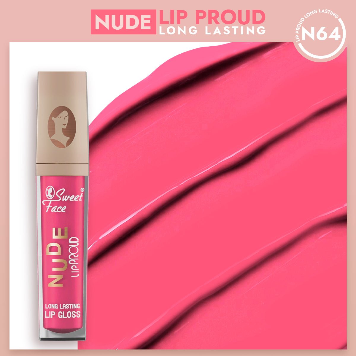 Nude Long Lasting Matte Lip Gloss Nude Long Lasting Matte Lip Gloss – Sweetface nude lip gloss 18