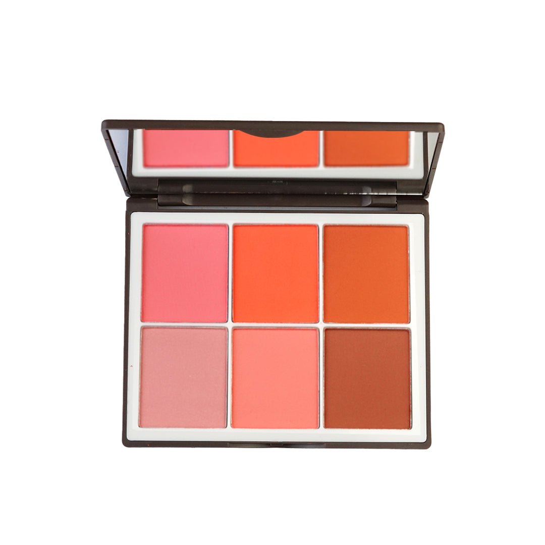 6 Color Elegant Matt & Silky Blushon 6 Color Elegant Matt & Silky Blushon – Sweetface blush on palette 3