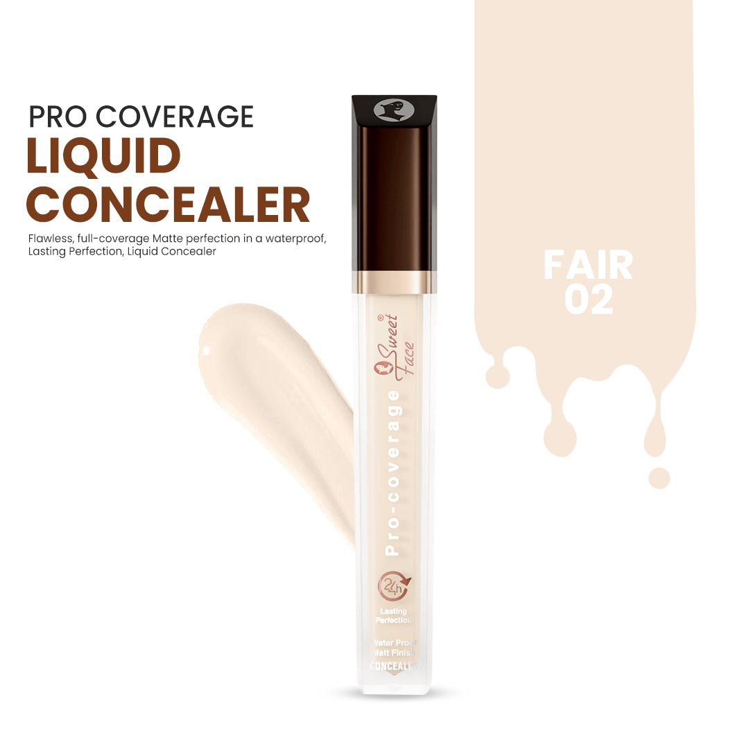 Pro-Coverage Liquid Concealer Pro-Coverage Liquid Concealer – Sweetface liquid concealer 4