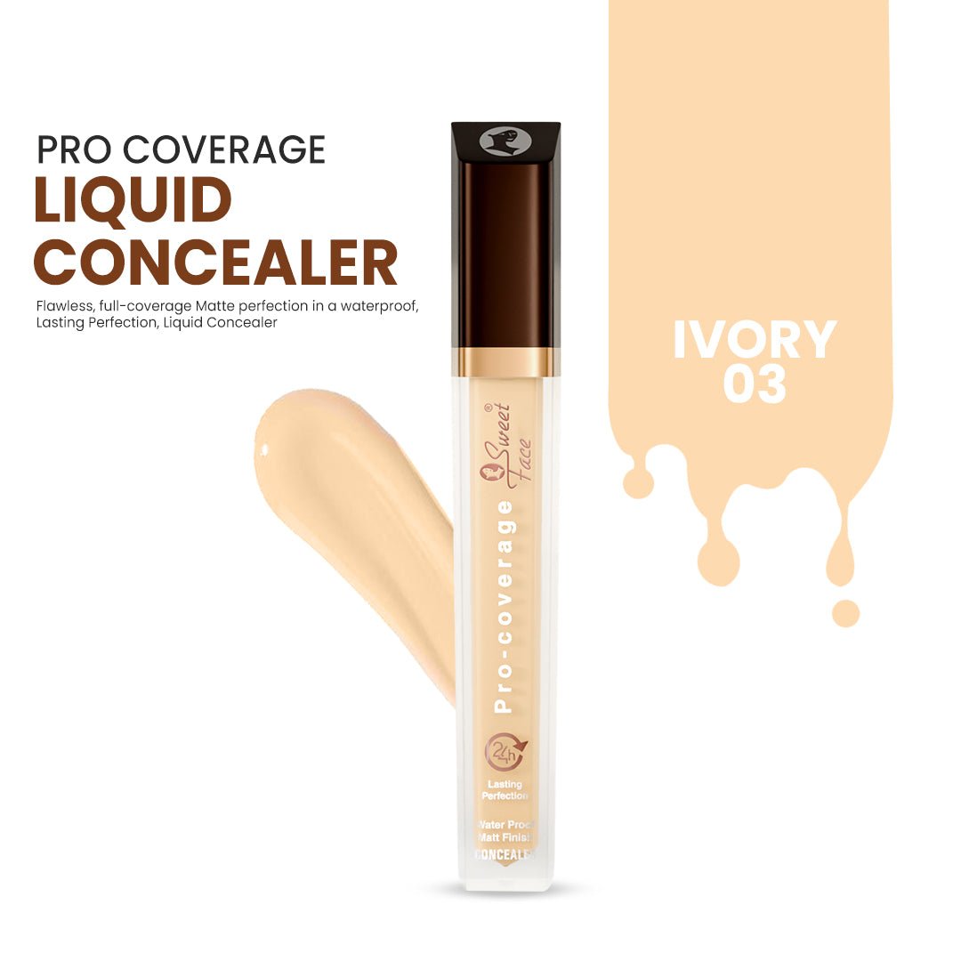 Pro-Coverage Liquid Concealer Pro-Coverage Liquid Concealer – Sweetface liquid concealer 6