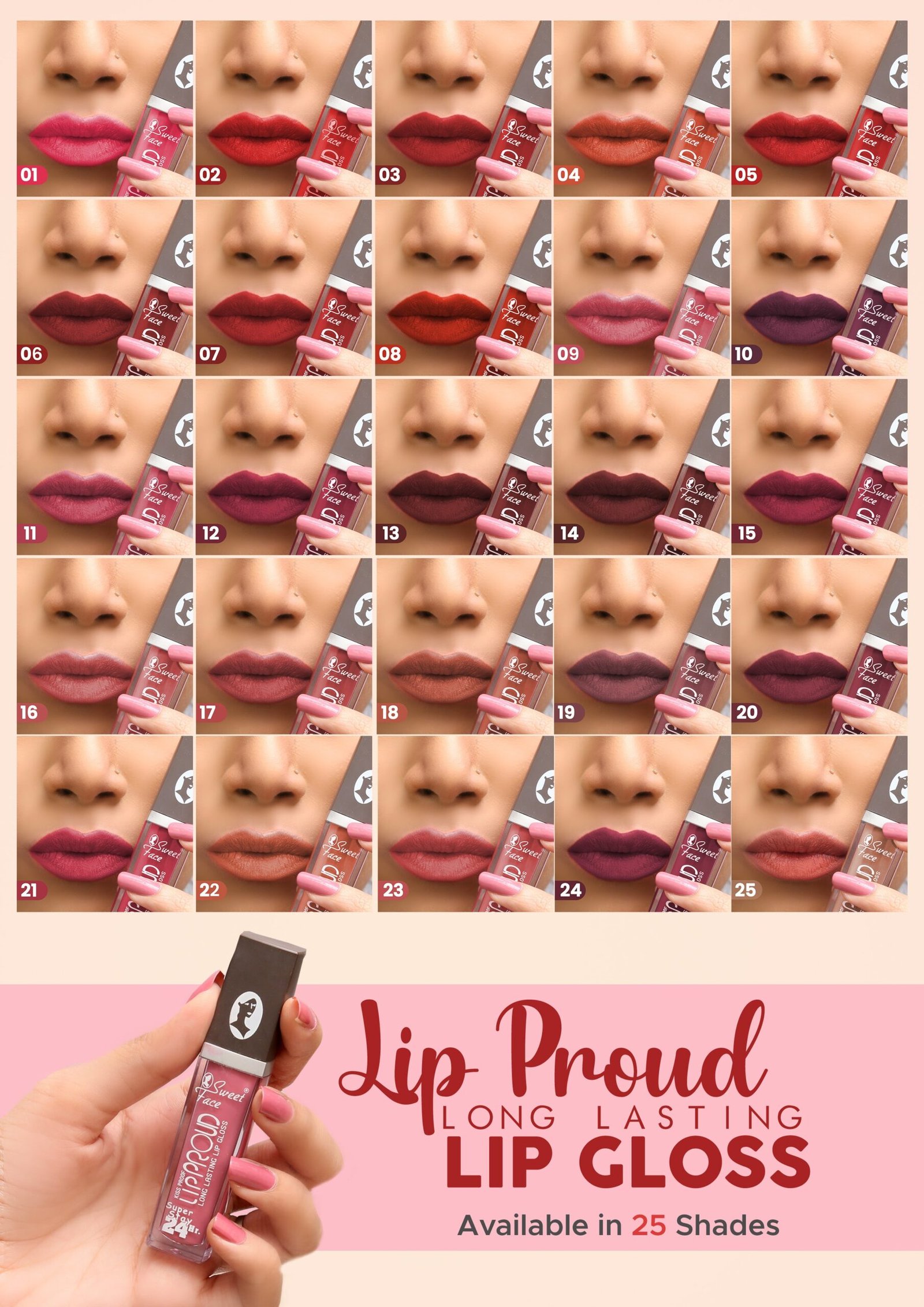 Lip Proud Matte Lip Gloss Lip Proud Matte Lip Gloss – Sweetface matte lip gloss 3