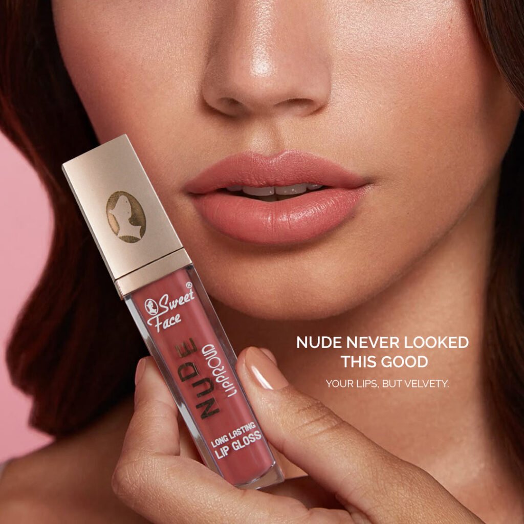 Nude Long Lasting Matte Lip Gloss – Sweetface nude lip gloss 2