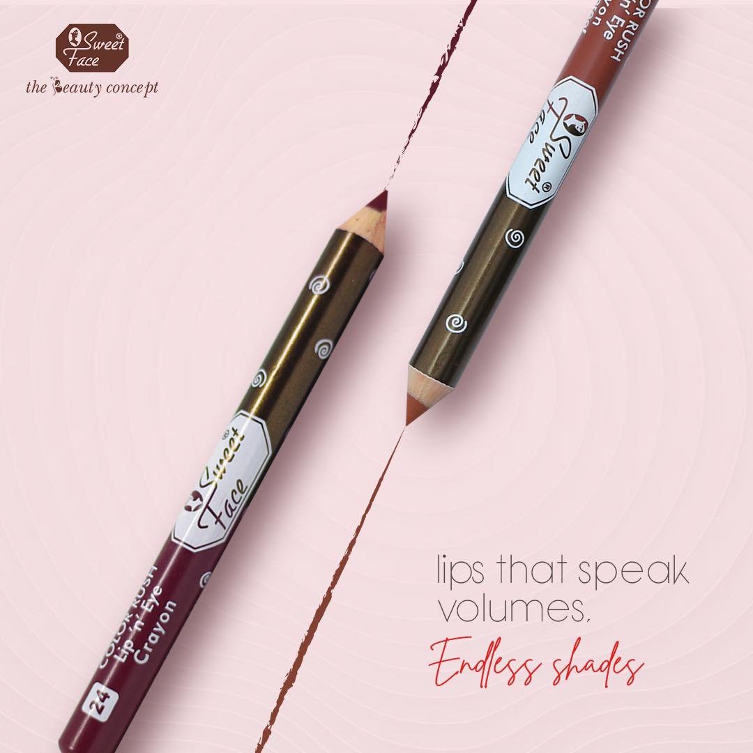 Jumbo Lip/Eye Crayon Pencil Jumbo Lip/Eye Crayon Pencil – Sweetface lip eye crayon