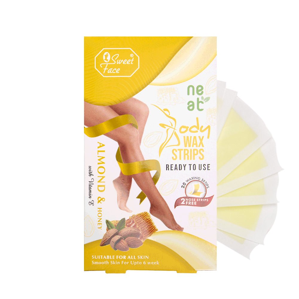 SweetFace Body Wax Strips 20PCS – Ready-to-Use Hair Removing Strips SweetFace Body Wax Strips 20PCS – Ready-to-Use Hair Removing Strips – Sweetface body wax strips 4