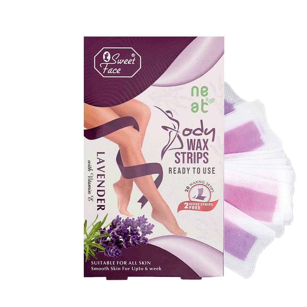 SweetFace Body Wax Strips 20PCS – Ready-to-Use Hair Removing Strips SweetFace Body Wax Strips 20PCS – Ready-to-Use Hair Removing Strips – Sweetface body wax strips 6